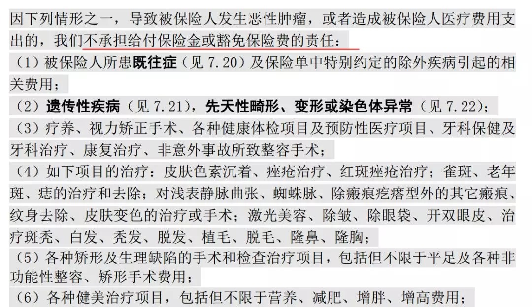 保險理賠 | 哪些情況醫(yī)療險不賠？